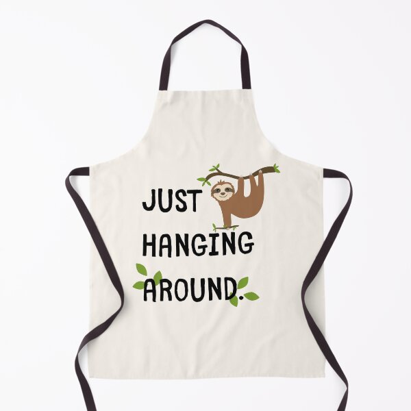 Item preview, Just Hanging Around – Cute Sloth Chill Vibes designed and sold by Doodle Whimsy.