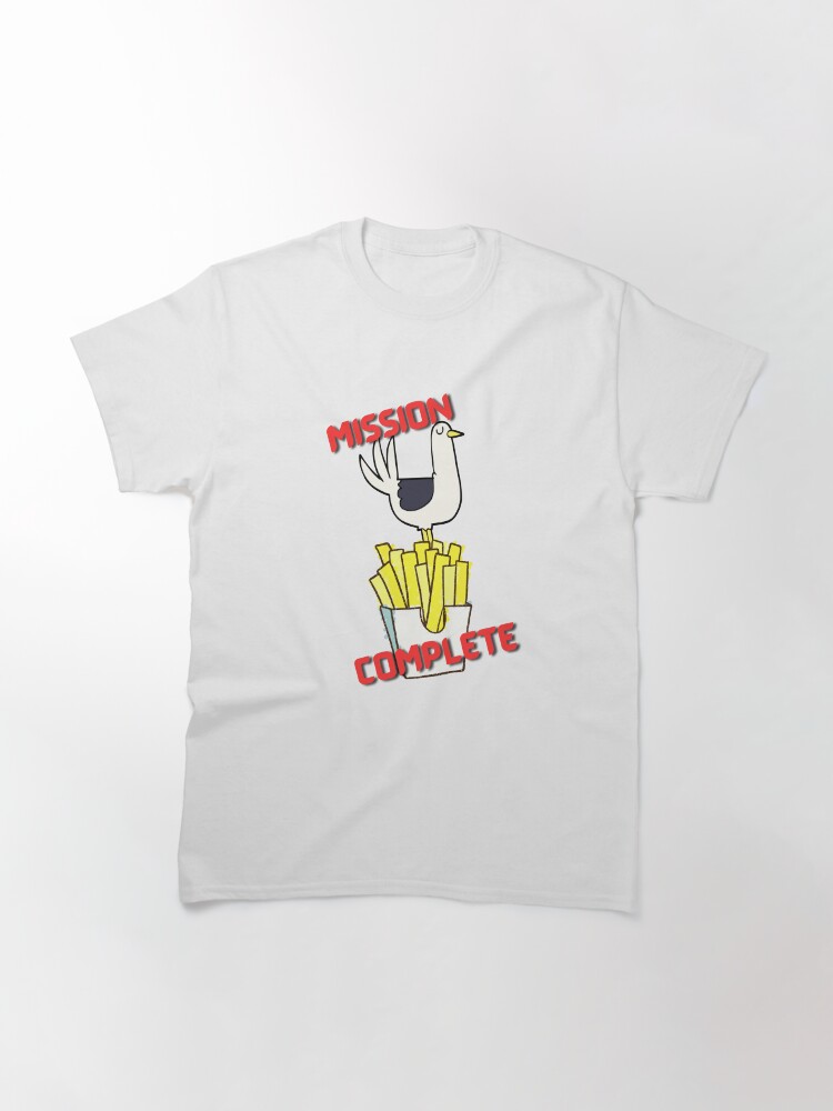 Thumbnail 3 of 7, Classic T-Shirt, Mission complete designed and sold by SeagullEatChip.
