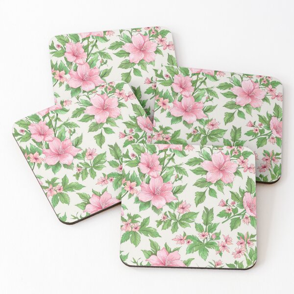 Item preview, Pink Hibiscus Flowers designed and sold by CoolPixels.