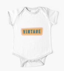 Vintage Text | Vintage Design One Piece - Short Sleeve