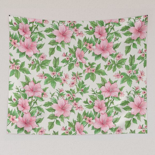 Item preview, Pink Hibiscus Flowers designed and sold by CoolPixels.
