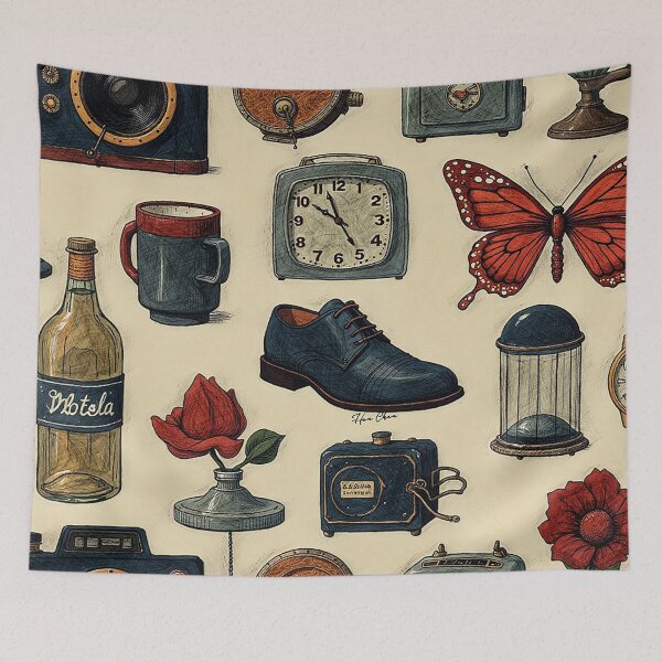 Item preview, Eclectic Objects designed and sold by Hen-C-Art.