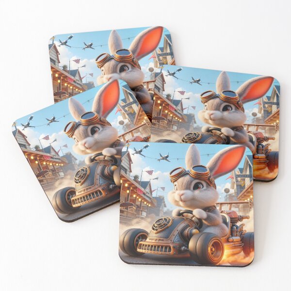 Item preview, Kart racing - rabbit designed and sold by Nopasaran-Tsin.