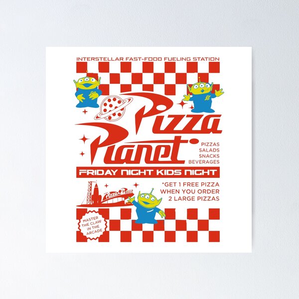 Item preview, Aliens Pizza Planet Alien designed and sold by Seanschulz.