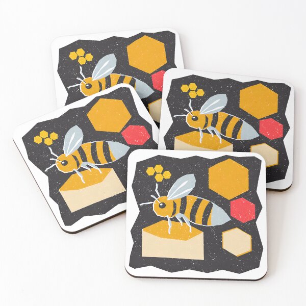 Item preview,  Hive a Great Day - Cute Retro Bee Illustration designed and sold by Beemyguest.