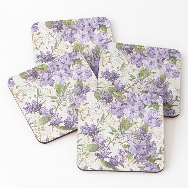 Item preview, Common Lilac flowers designed and sold by CoolPixels.
