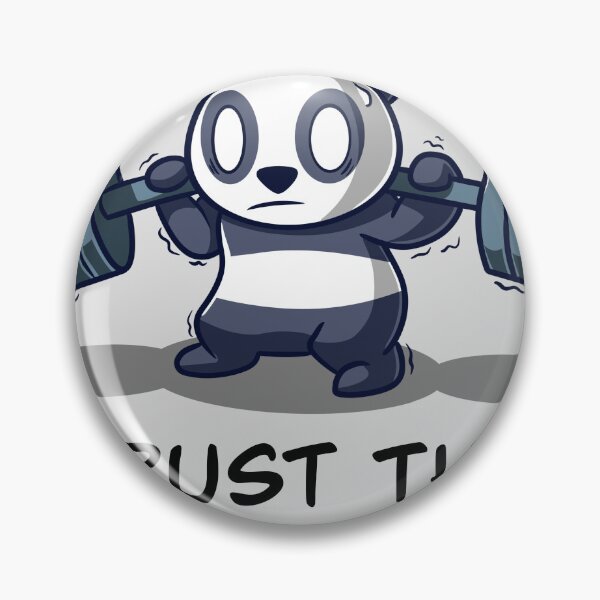 Item preview, Pandas Trust The Process designed and sold by RedPandaTee.