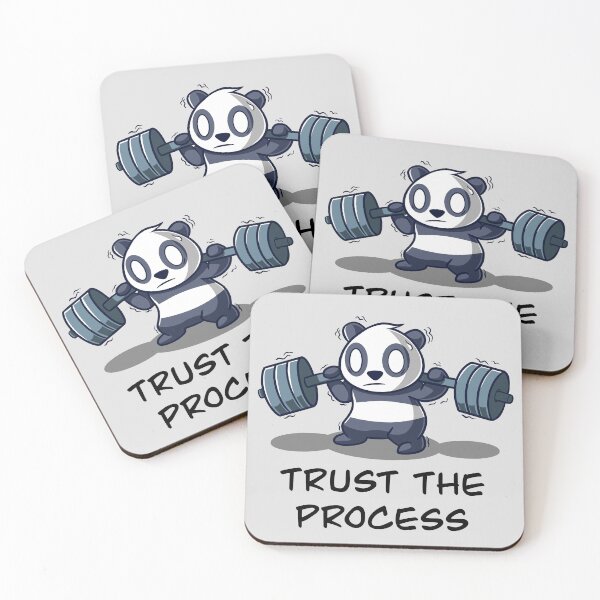 Item preview, Pandas Trust The Process designed and sold by RedPandaTee.