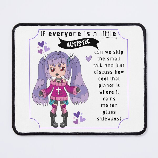 Item preview, Neurodivergent Humor, Small Talk designed and sold by marinapowerdesigns.