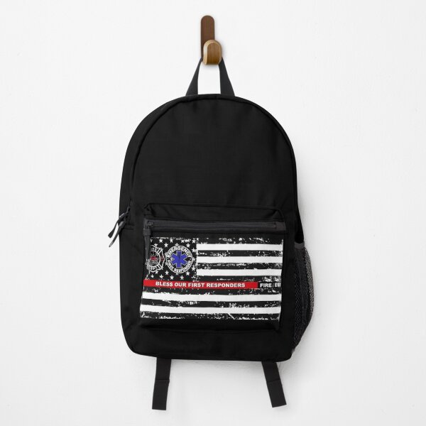 Item preview, Bless our first responders - Fire / EMT designed and sold by evonbart Print on Demand.