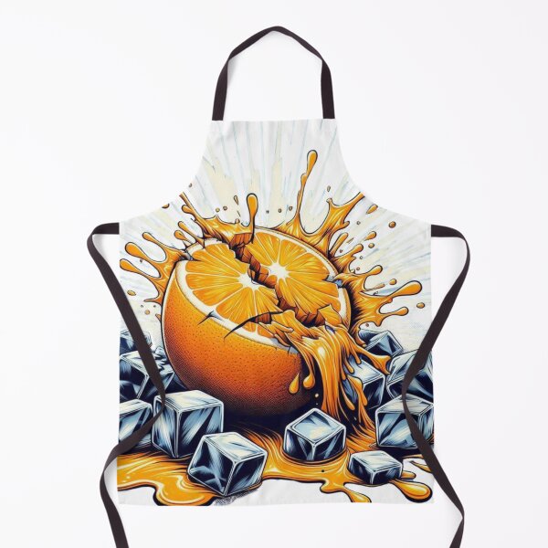 Item preview, Orange Crush - cracked orange bursting with juice. designed and sold by SplashPixel.