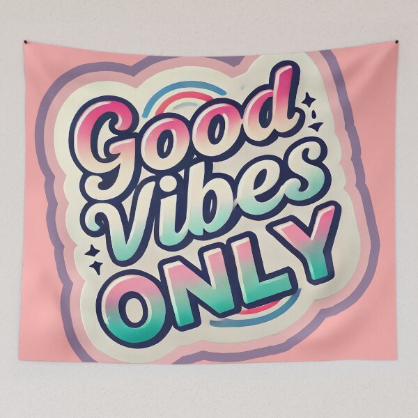 Item preview, good vibes only designed and sold by aliraweb.