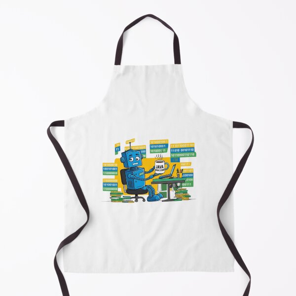 Item preview, Java Programming Robot – Geek Design for Developers designed and sold by StormArte.