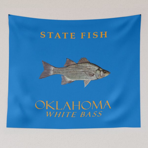 Item preview, Oklahoma Territory Fish White Bass designed and sold by taiche.