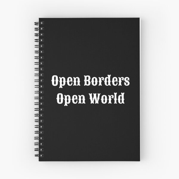 Item preview, Open Borders, Open World designed and sold by Summer Sunshine.