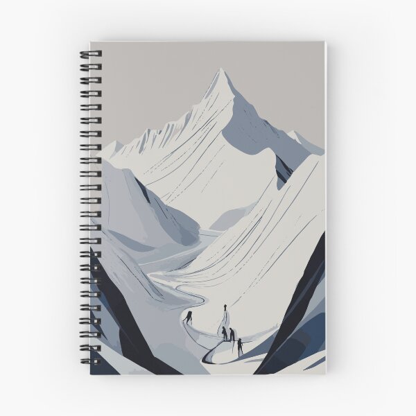 Item preview, Skiing Mountain- Frosty Turns designed and sold by After De Moment.