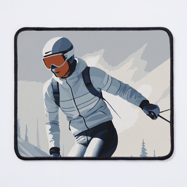 Item preview, Skier- Slope Serenity designed and sold by After De Moment.