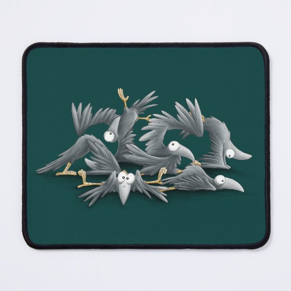 Item preview, Casual Yoga Acrobatics Ravens & Calisthenics Workout Crows designed and sold by Skizzenmonster.