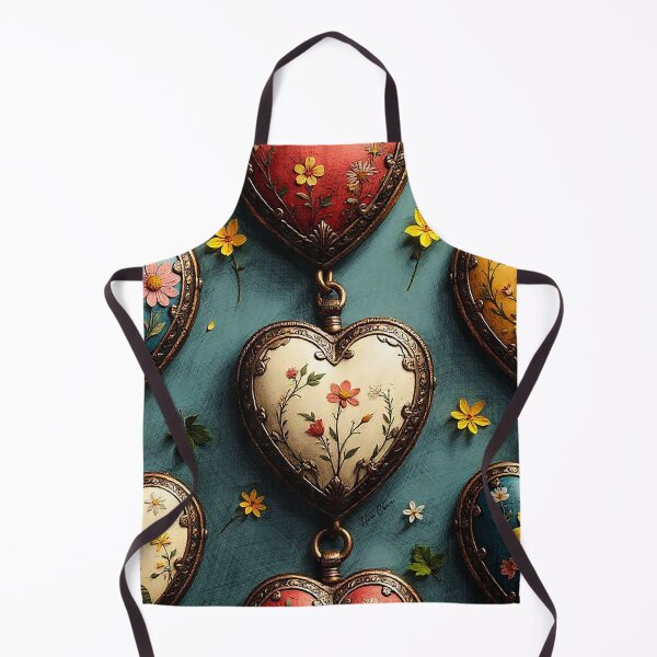 Item preview,  Floral Heart Lockets designed and sold by Hen-C-Art.