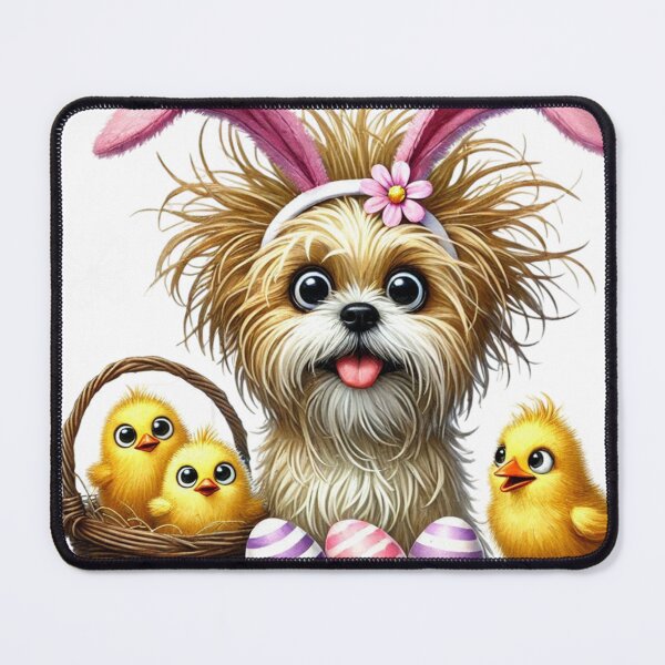 Item preview, Easter Funny Dog Sublimation Clipart designed and sold by Eiwaprints.