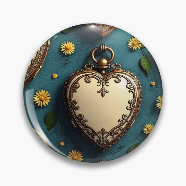 Item preview, Elegant Heart Lockets designed and sold by Hen-C-Art.