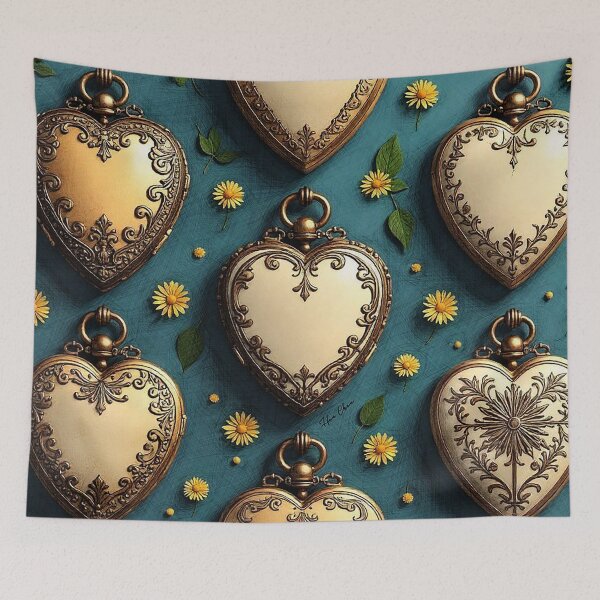 Item preview, Elegant Heart Lockets designed and sold by Hen-C-Art.
