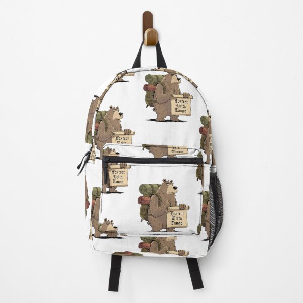 Item preview, Hiker Bear – Military Code Foxtrot Delta Tango designed and sold by sabily.