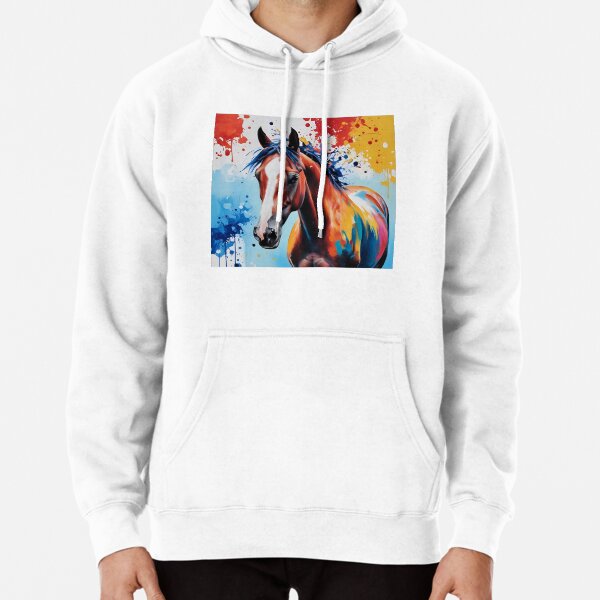 Item preview, Colourful horse designed and sold by Inkoverse32.