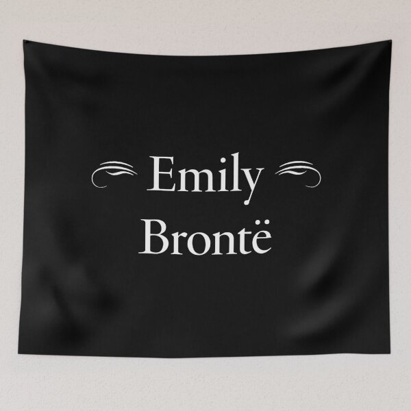 Item preview, Emily Brontë, English Authoress, Classic Literature designed and sold by CharlottePlaceArt.
