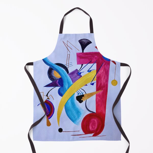 Item preview, Mechanical Harmony – Abstract Composition in Kandinsky Style designed and sold by Vision Illustrated.