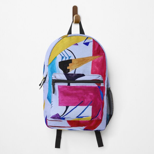 Item preview, Mechanical Harmony – Abstract Composition in Kandinsky Style designed and sold by Vision Illustrated.