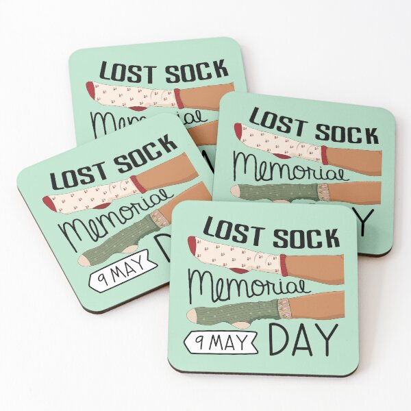 Item preview, 9 May Lost Sock Memorial Day - Wacky Holidays designed and sold by ChemicalXShop.