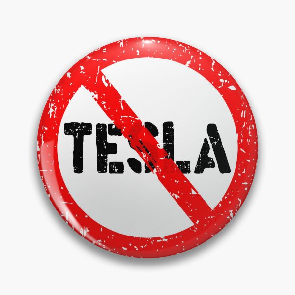 Item preview, Banned tesla elon, NO ELON!  anti elon, no elon musk, no musk, Anti-Elon Musk car Bumper Decal For elon musk tesla haters! white black designed and sold by ramwebroom.