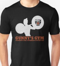 Gunny's Gym (white) Unisex T-Shirt