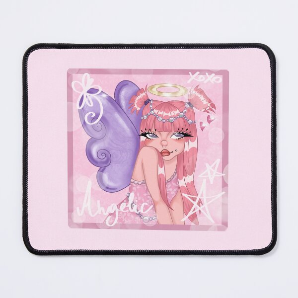Item preview, Pink aesthetic angel doll  designed and sold by Fuchsiella.