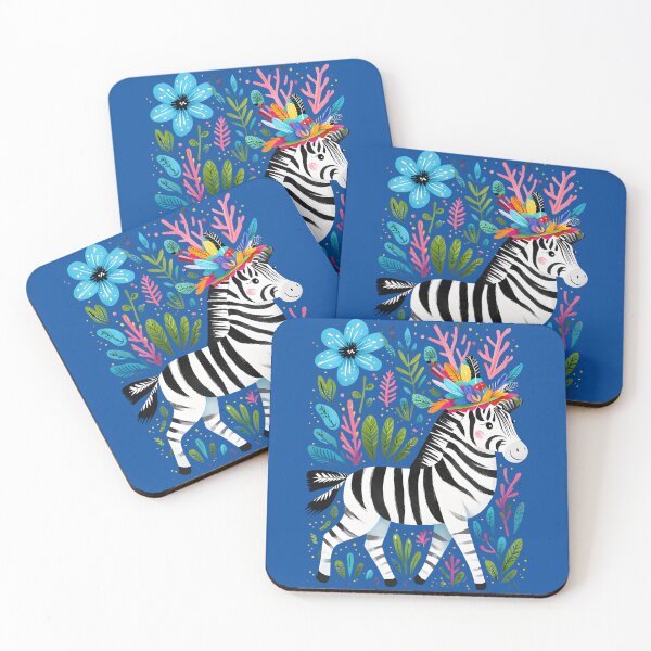 Item preview, Whimsical Supercal Zebra designed and sold by WendyMaree.