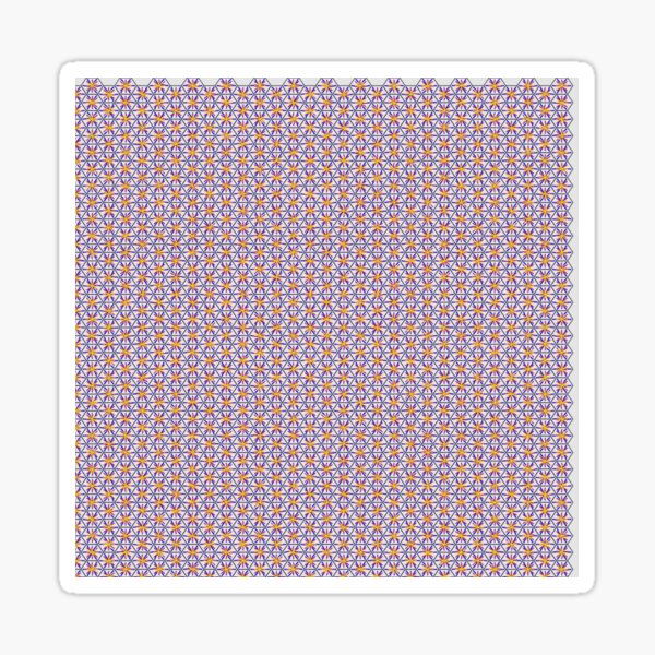 Art Nouveau Styles Geometric Abstract Pattern Sticker