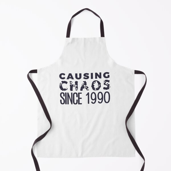 Item preview, Causing Chaos Since 1990 Cool 35th Birthday T-Shirt Funny Retro Style 35 Years Old Bday Gift for Women Men designed and sold by BCNDesign.