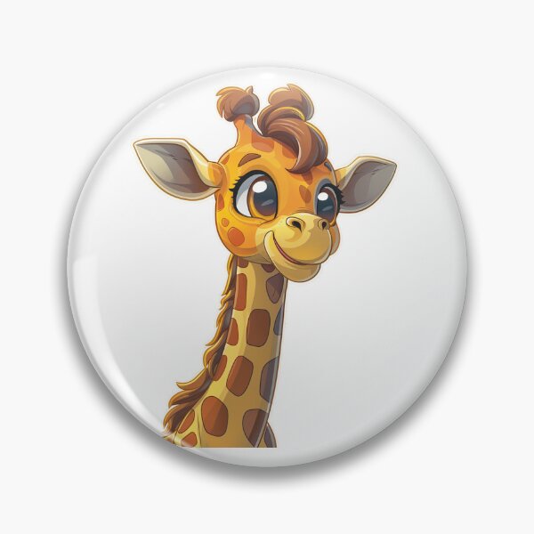 Artikelvorschau, Niedliche Cartoon-Giraffe entworfen und verkauft von Stickermagician.