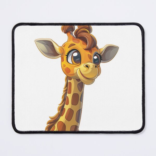 Item preview, Cute cartoon giraffe designed and sold by Stickermagician.