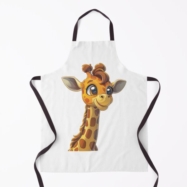 Item preview, Cute cartoon giraffe designed and sold by Stickermagician.