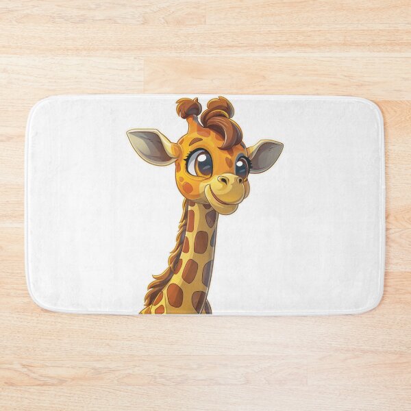 Artikelvorschau, Niedliche Cartoon-Giraffe entworfen und verkauft von Stickermagician.
