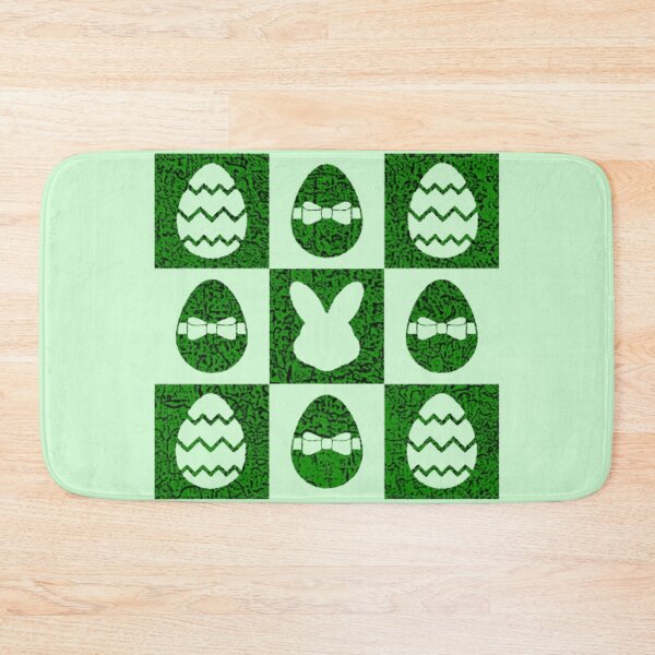 Item preview, Checkered Bunny & Egg Hunt - Green Color designed and sold by Syrupulse.