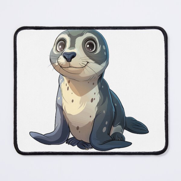 Item preview, Cute cartoon seals designed and sold by Stickermagician.