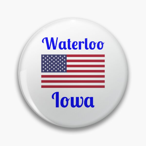 Item preview, Waterloo Iowa - Stylish Prints, designed and sold by Fleetwood1994.