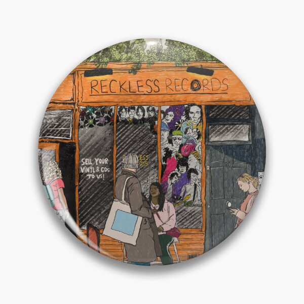Item preview, Reckless Records, London Print designed and sold by MelissaJamesIll.