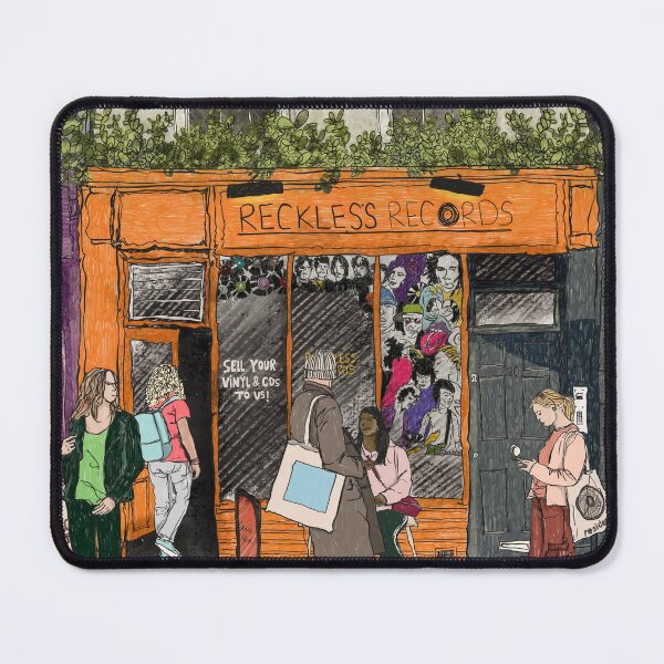 Item preview, Reckless Records, London Print designed and sold by MelissaJamesIll.