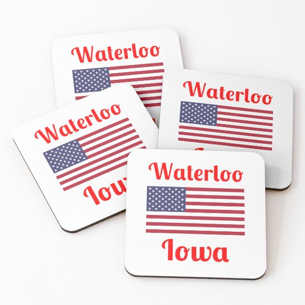 Item preview, Waterloo Iowa - Stylish Prints, designed and sold by Fleetwood1994.