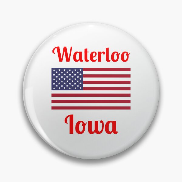 Item preview, Waterloo Iowa - Stylish Prints, designed and sold by Fleetwood1994.