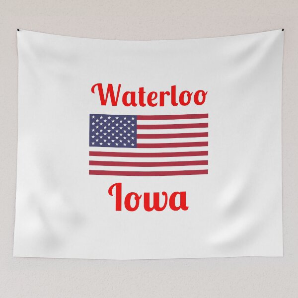 Item preview, Waterloo Iowa - Stylish Prints, designed and sold by Fleetwood1994.
